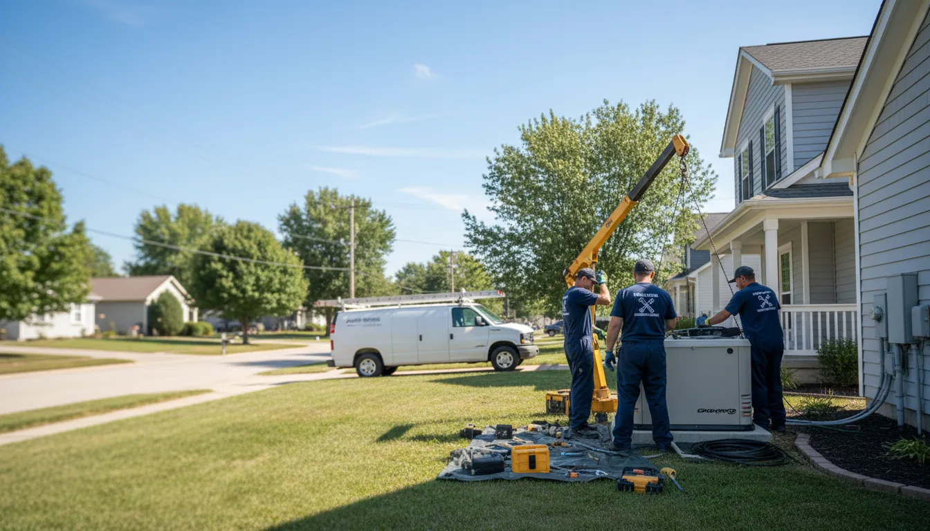 Generator Installation in Flat Rock, IL near me